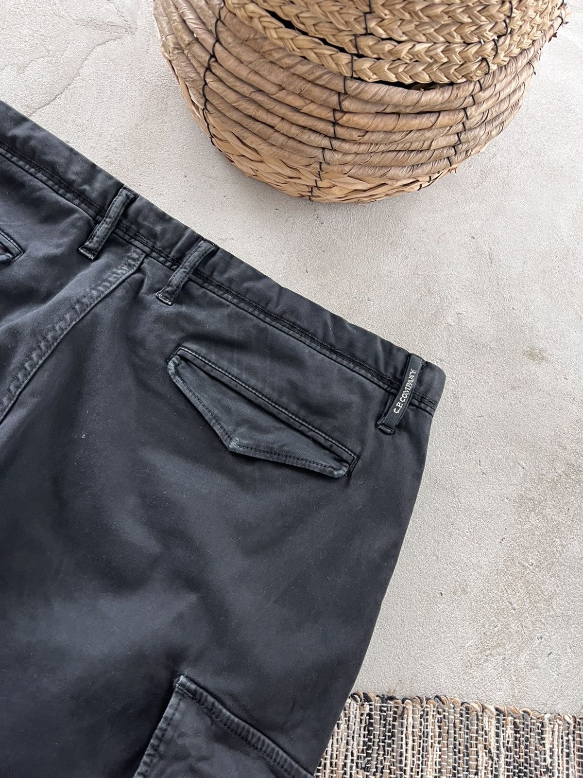 C.P. Company Vintage CP Company Black Slim Cargo Pants Casual Size US 34 / EU 50 - 17 Thumbnail