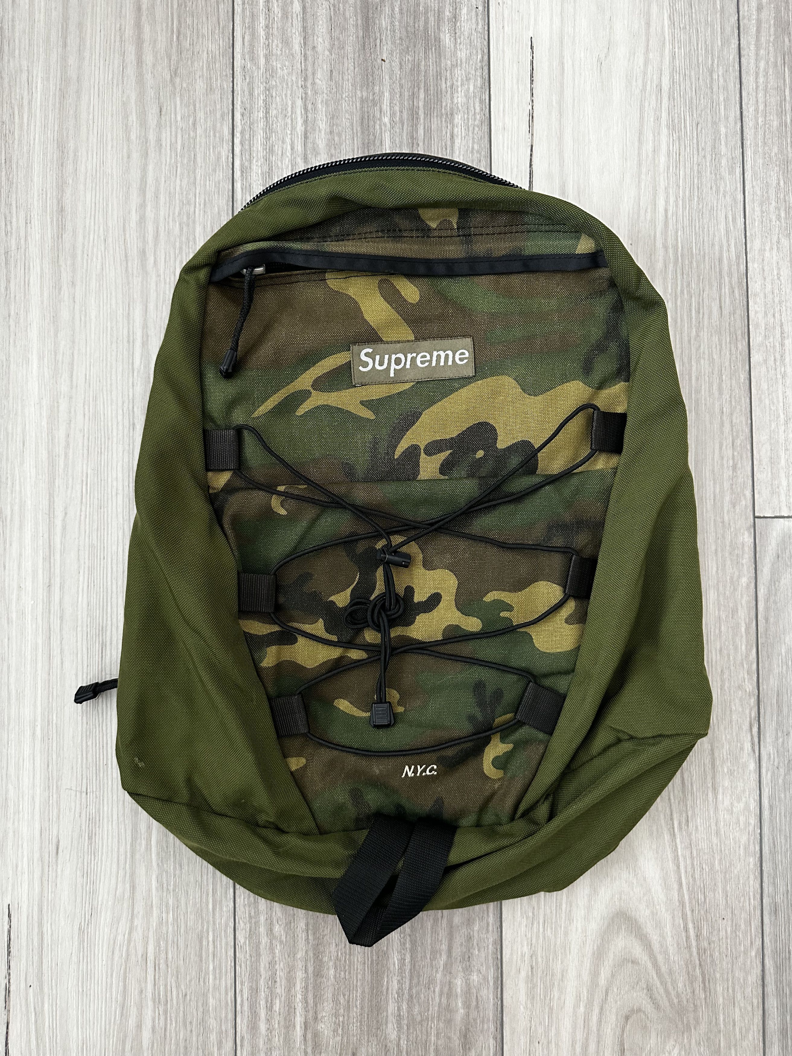 Supreme Supreme FW 1996 Camo Backpack Size ONE SIZE - 2 Thumbnail