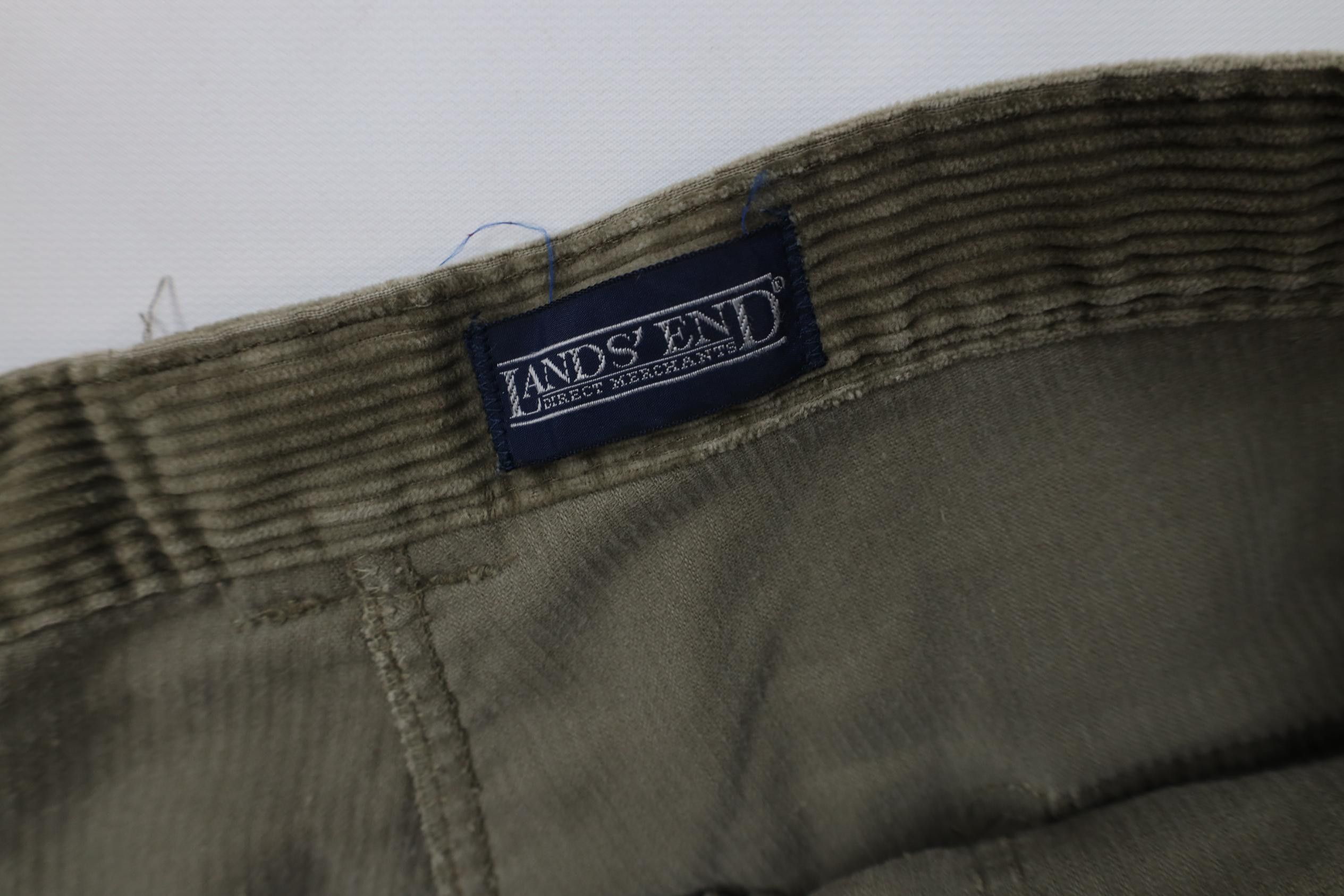 Lands' End Vintage 90s Lands End Utility Corduroy Wide Leg Pants USA Size US 38 / EU 54 - 7 Thumbnail
