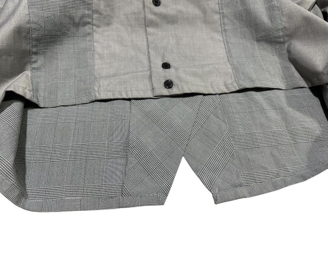 Japanese Brand 🔥Vintage Jun Red Shirt Diagonal Button Japanese Style Size US M / EU 48-50 / 2 - 4 Thumbnail