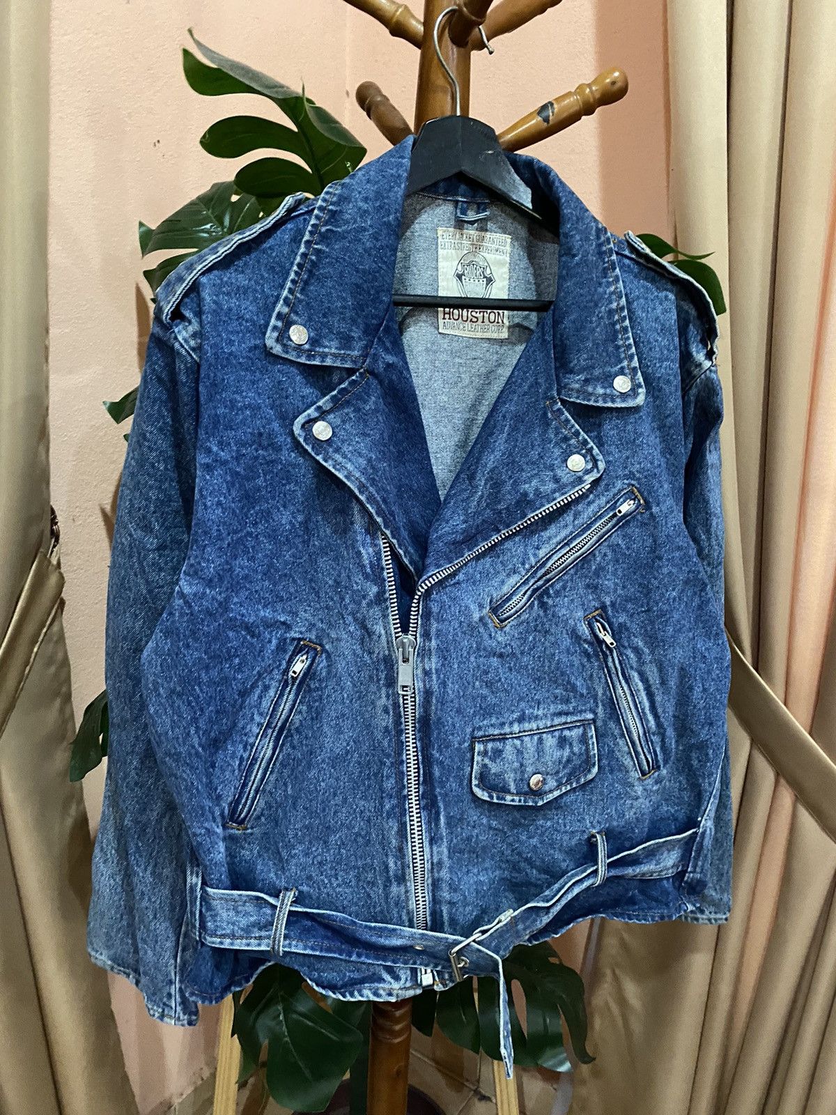 Vintage Houston Denim Riders Legend Jacket: Vintage Style for Men Size US L / EU 52-54 / 3 - 3 Thumbnail