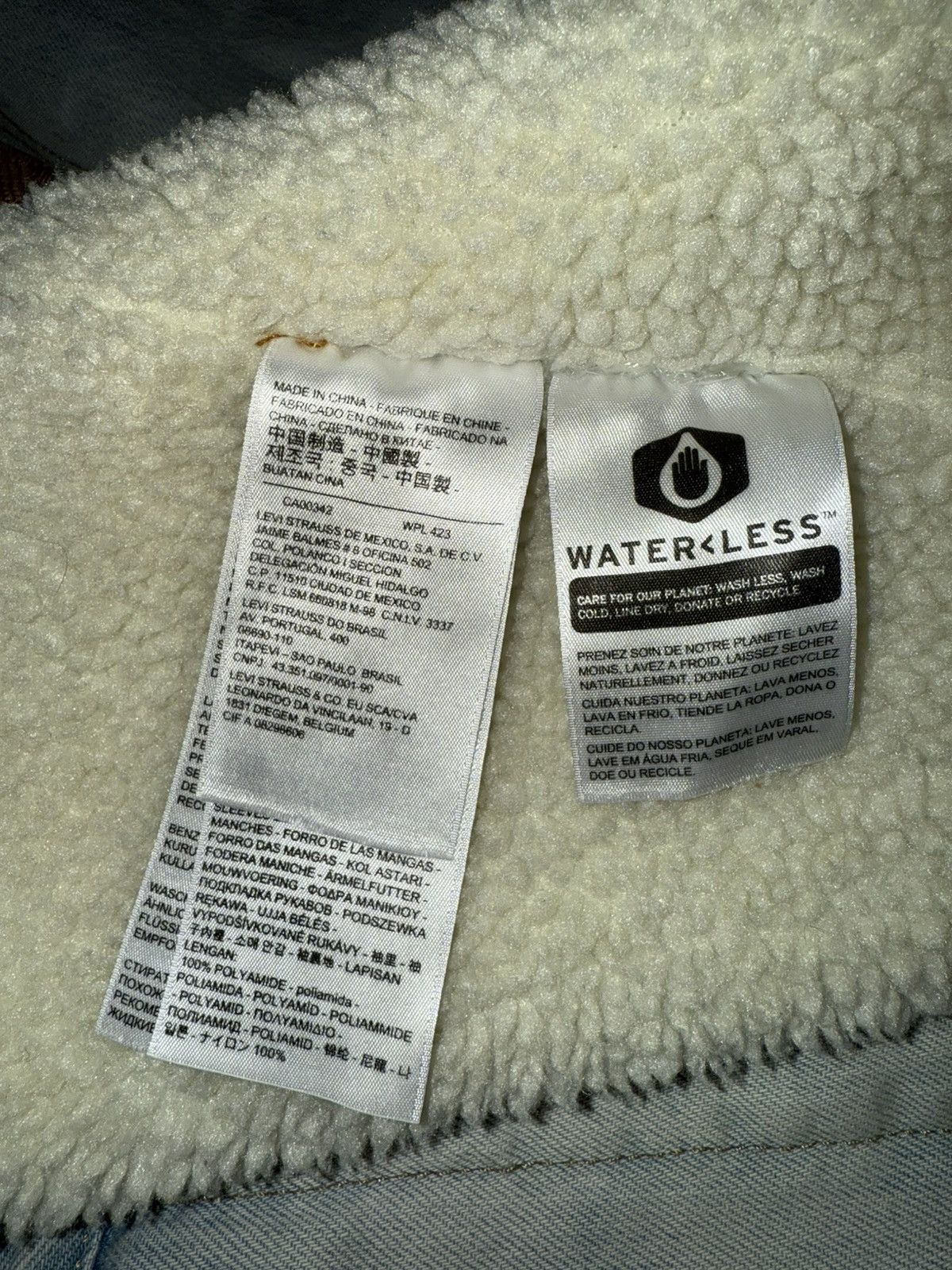 Levi's Levi’s Sherpa Jacket custom Brooklyn back patch Large Size US L / EU 52-54 / 3 - 7 Thumbnail
