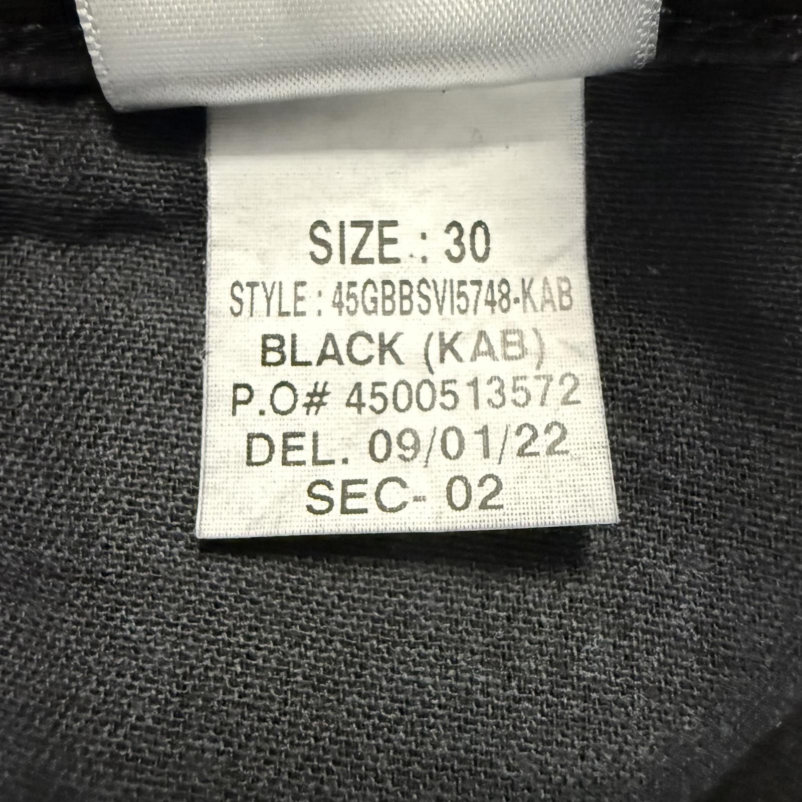 Designer Joe's Mid Rise Skinny Jeans Premium Denim Black - 30 Size 30" / US 8 / IT 44 - 11 Thumbnail