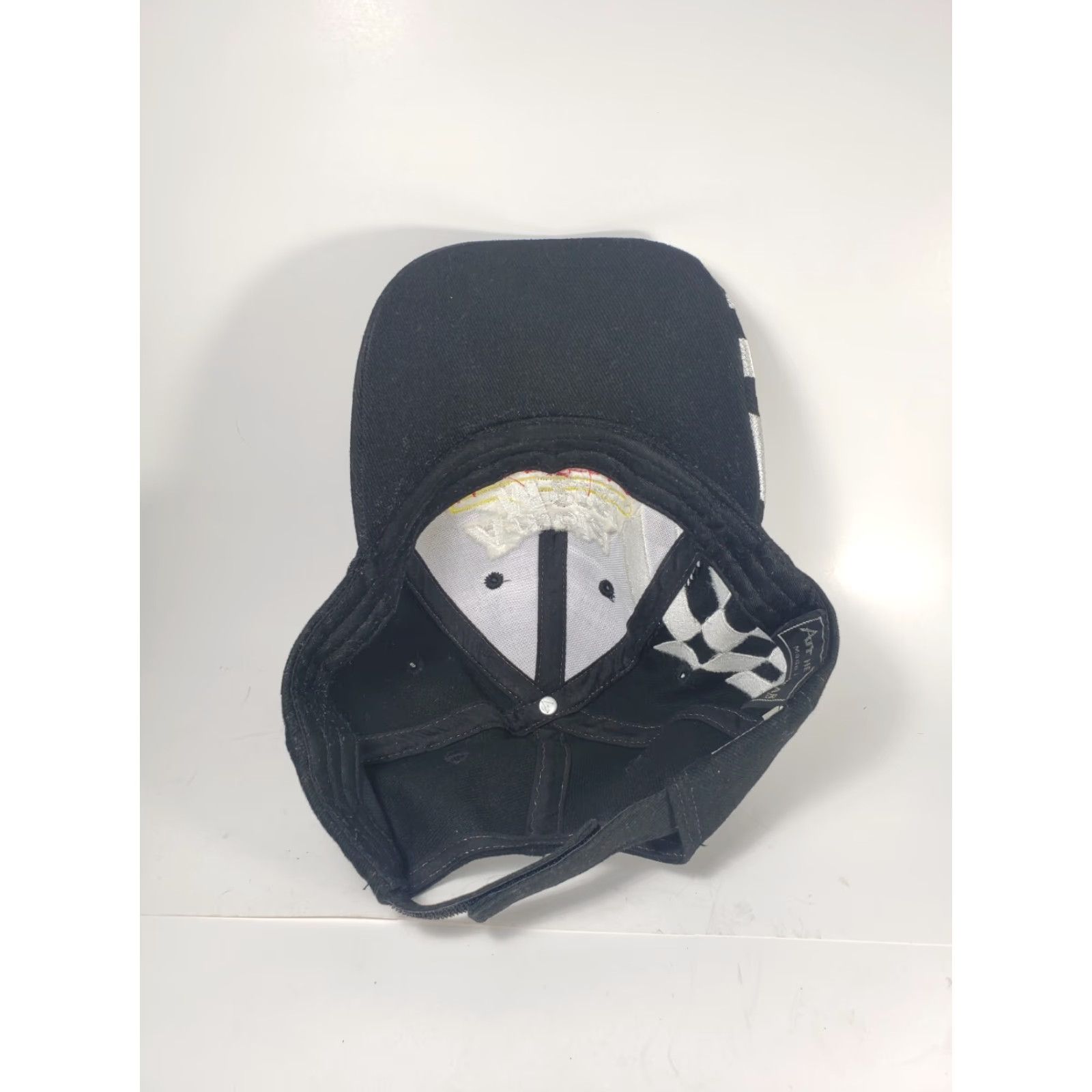Vintage Arnold Motor Supply Hat Cap Black Checkered Adult Mens Strapback Racing Baseball Cap Adjustable Men Women Unbranded Unisex Hats Size ONE SIZE - 2 Thumbnail