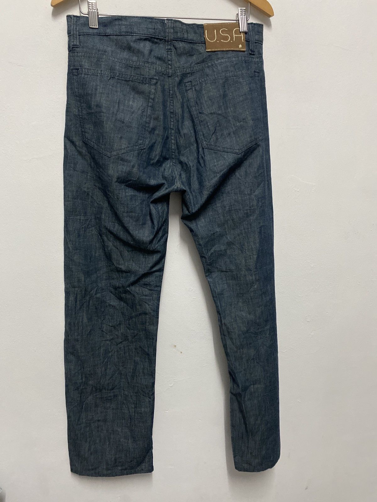 John Varvatos John Varvatos USA Denim Jeans Made in Italy Slim Straight Size US 34 / EU 50 - 2 Thumbnail