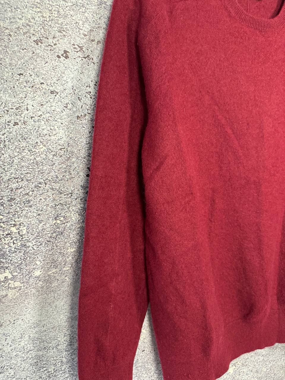 Lacoste Lacoste Sweater Men's Red Size S(6) 100% Cashmere Knit Crew Size US S / EU 44-46 / 1 - 7 Thumbnail