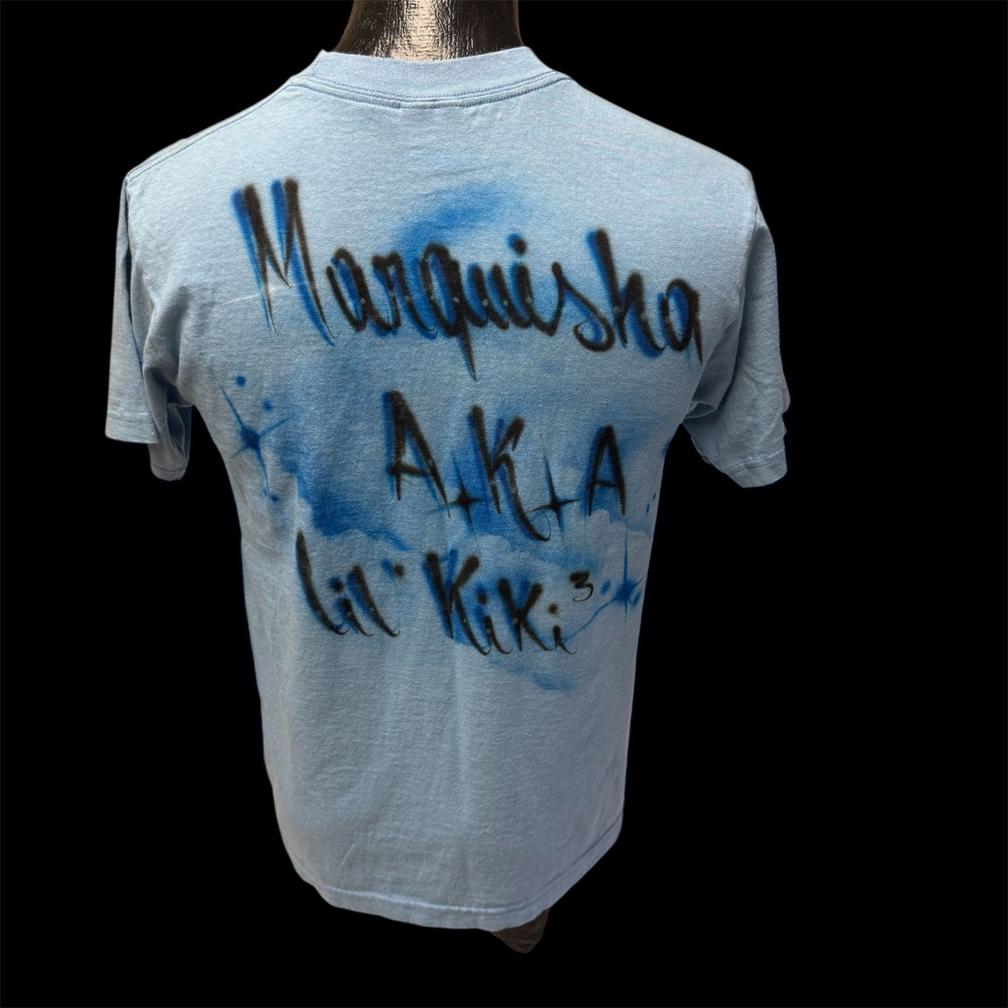 Other Vtg BNK TIGGER Air Brushed Marquisha AKA Lil Kiki T Shirt Size M / US 6-8 / IT 42-44 - 4 Thumbnail