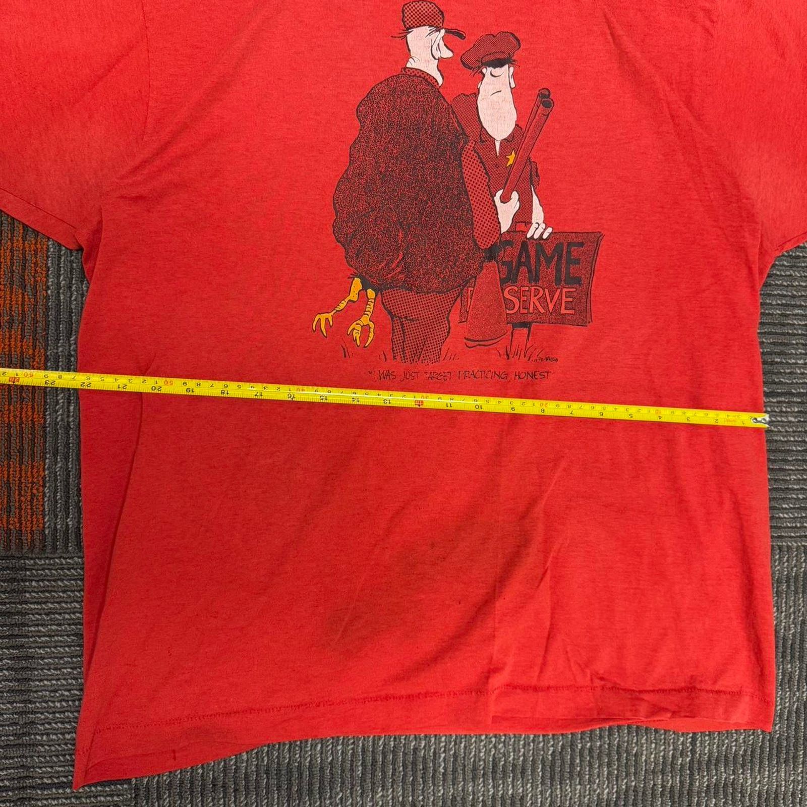 Other Vintage Comedic Hunting T-Shirt – Size XXL | Free Shipping Size US XXL / EU 58 / 5 - 5 Thumbnail