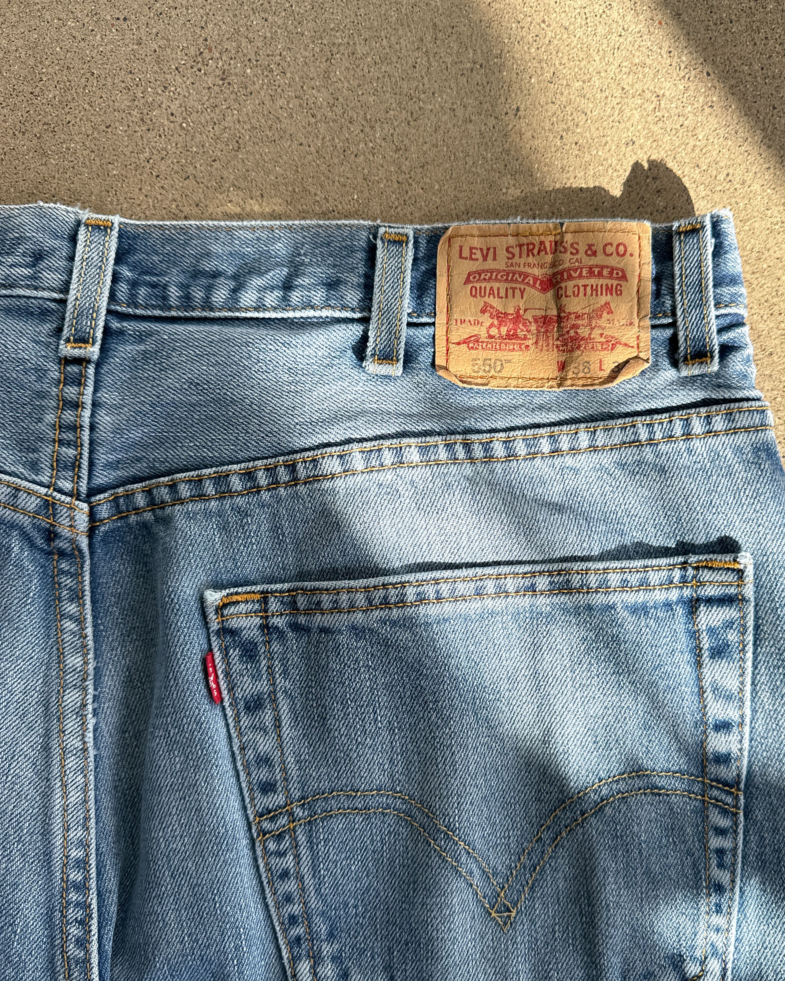 Levi's Vintage 2000s Levi's 550 Jeans Relaxed Fit Men's 38 Baggy Size US 38 / EU 54 - 7 Thumbnail