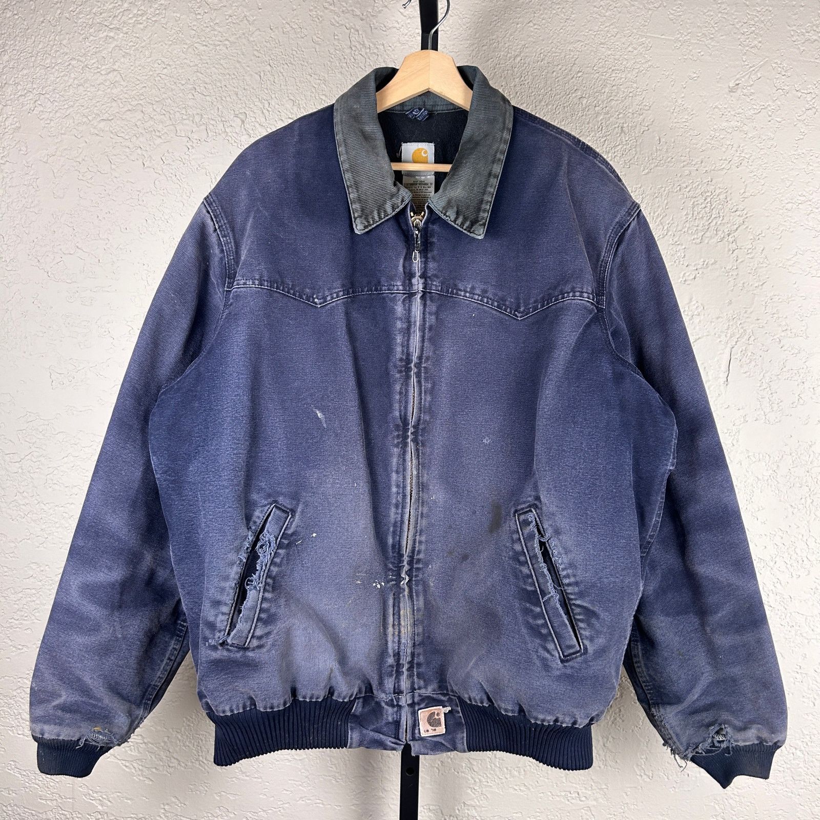 Carhartt × Vintage Vintage 90s JQ0507 Carhartt Cream Santa Fe 