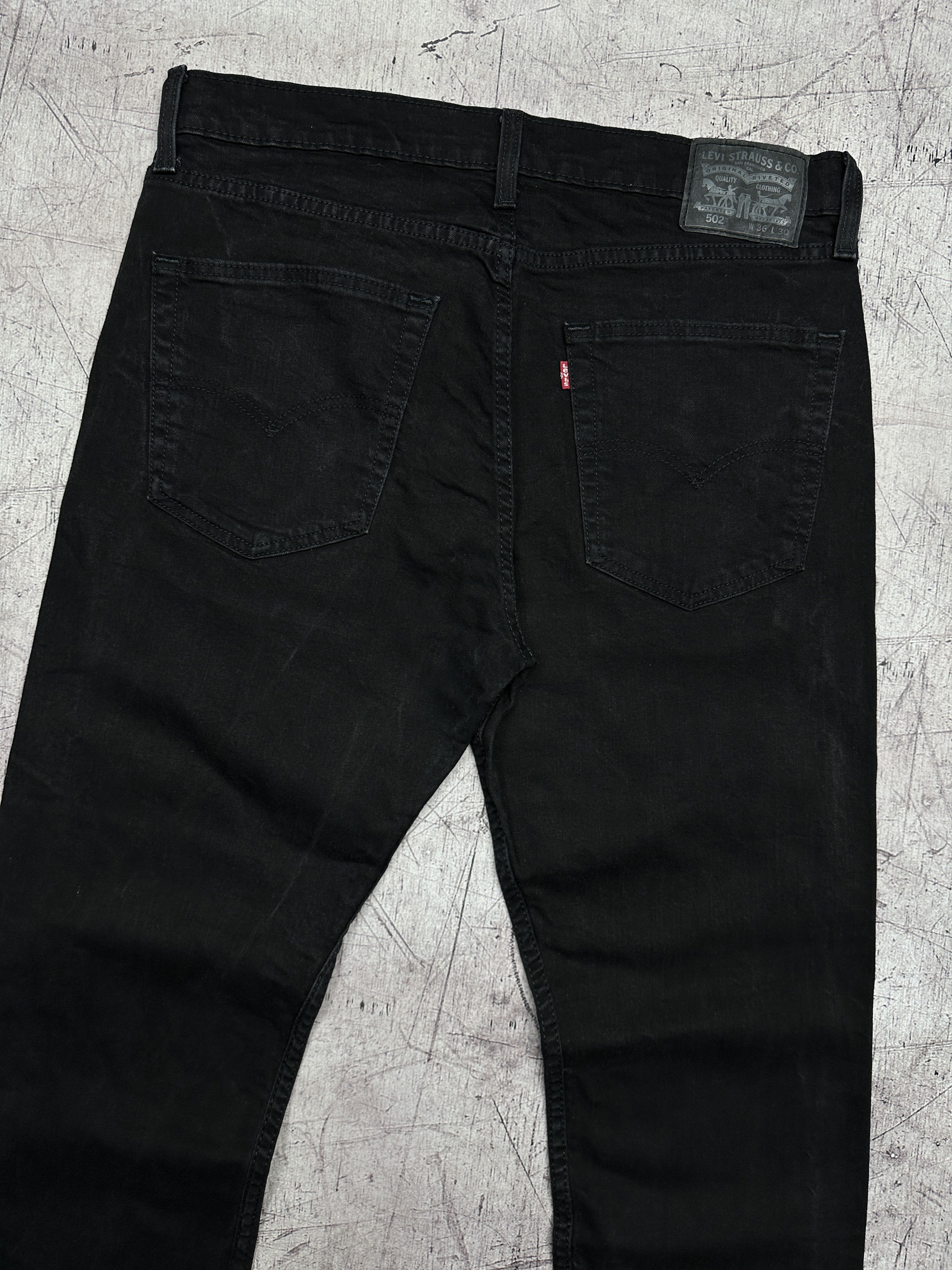 Levi's Levi's 502 Mens Denim Pants Jeans Size 36 x 30 Size US 36 / EU 52 - 2 Thumbnail