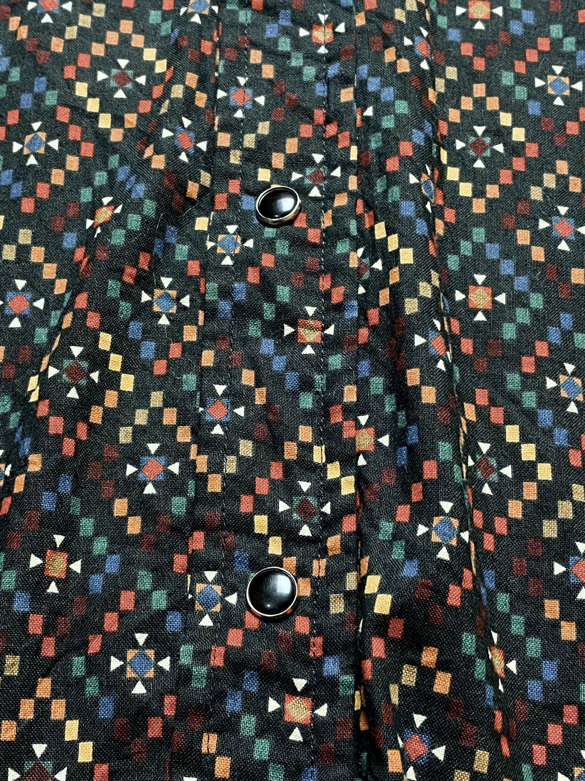 Japanese Brand × Vintage CLASSIC WESTERN COWBOY STYLE FLANNELS STONE STUDS SHIRTS Size US L / EU 52-54 / 3 - 5 Thumbnail