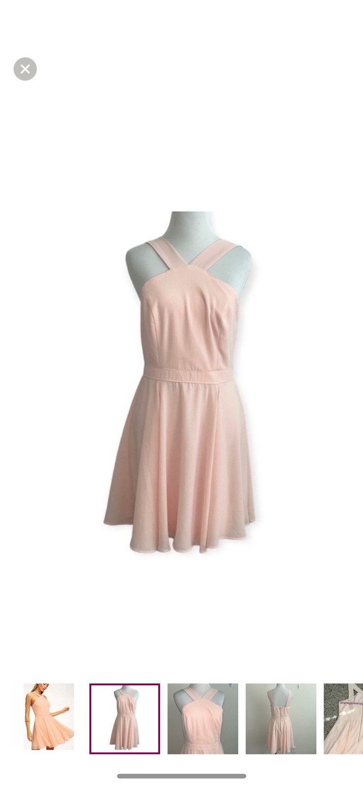 Lulus Lulus medium forevermore skater dress Size M / US 6-8 / IT 42-44 - 1 Thumbnail