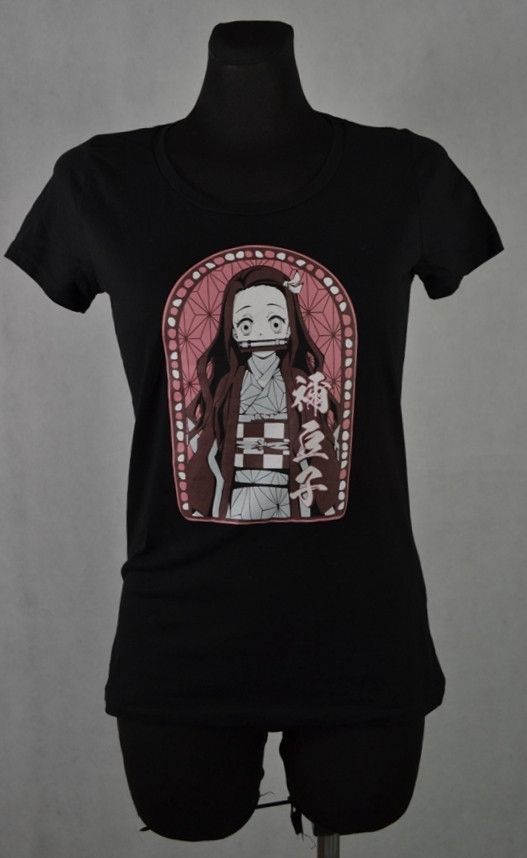 Anime Demon Slayer Women's tee t-shirt Anime Cartoon S Size S / US 4 / IT 40 - 1 Thumbnail