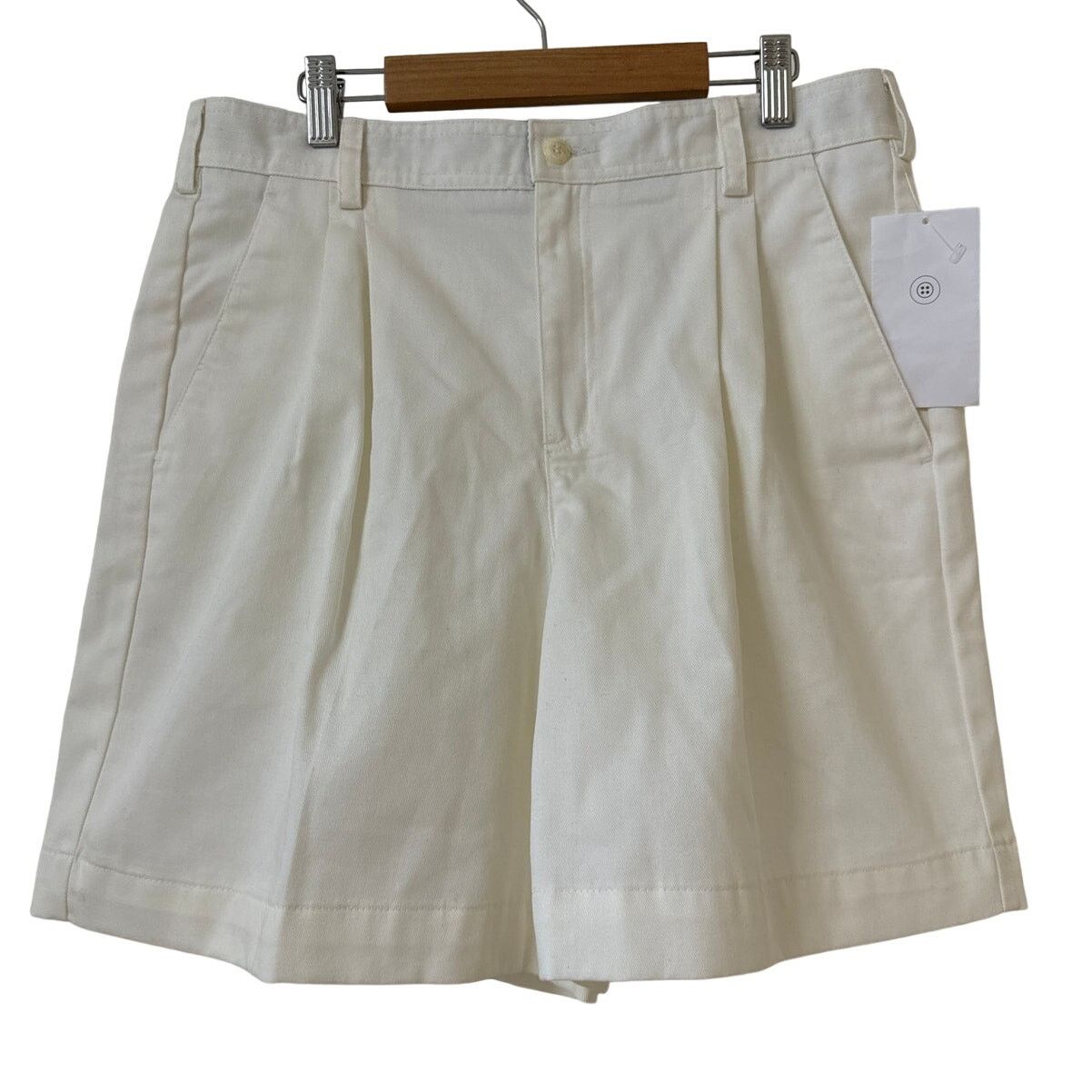 Other NWT Liz Claiborne Petite Size 12 Cotton Off-White Shorts Size 34" / US 12 / IT 48 - 1 Thumbnail