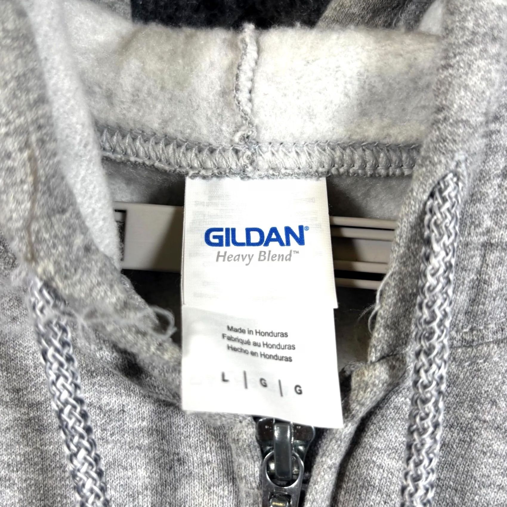 Gildan Gildan Hoodie Mens L Gray Zip-Up National Park Service Volunteer Sailing Program Size US L / EU 52-54 / 3 - 6 Thumbnail