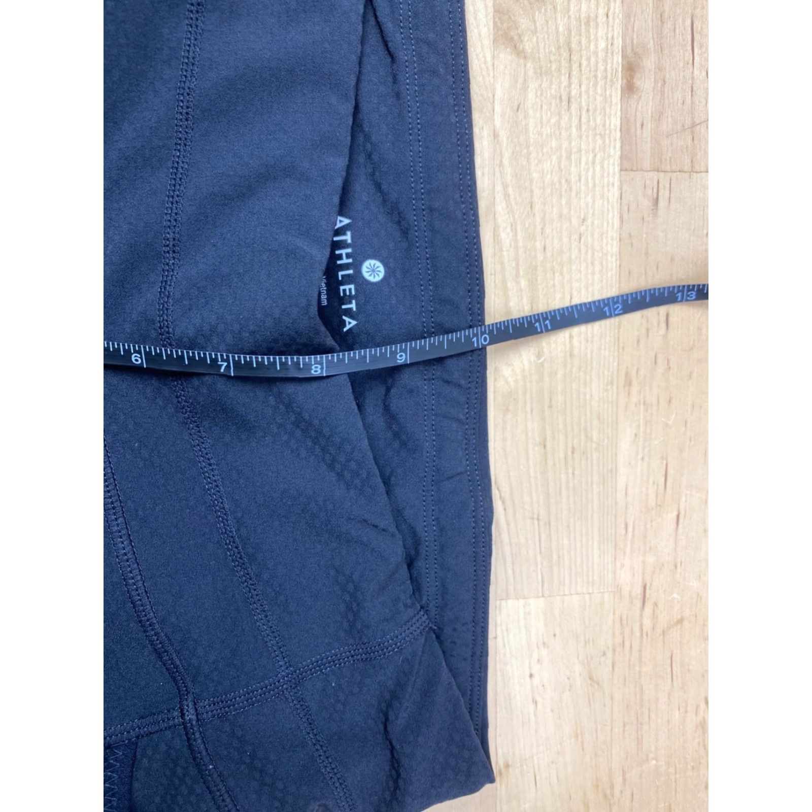 Athleta Athleta Women Capri Leggings S Black Pockets Activewear Size 28" / US 6 / IT 42 - 5 Thumbnail