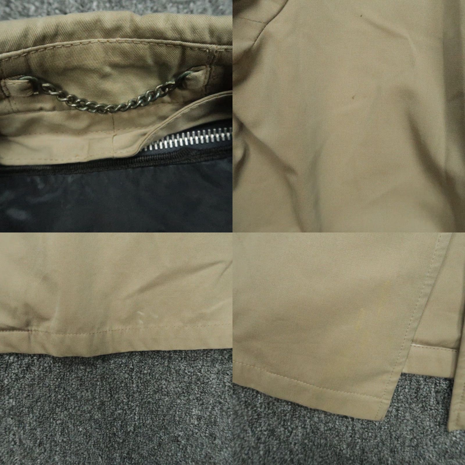 Brooks Brothers Brooks Brothers Jacket Mens XL Tan Long Trench Traveler Lined VTG Brown Solid Button Coat Size US XL / EU 56 / 4 - 9 Thumbnail