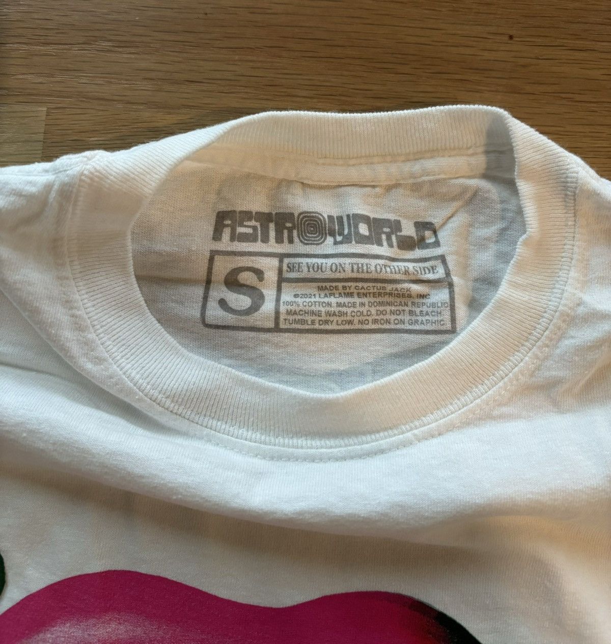 Travis Scott Travis Scott Astroworld Fest 2021 Mouth Tee Size US S / EU 44-46 / 1 - 4 Thumbnail