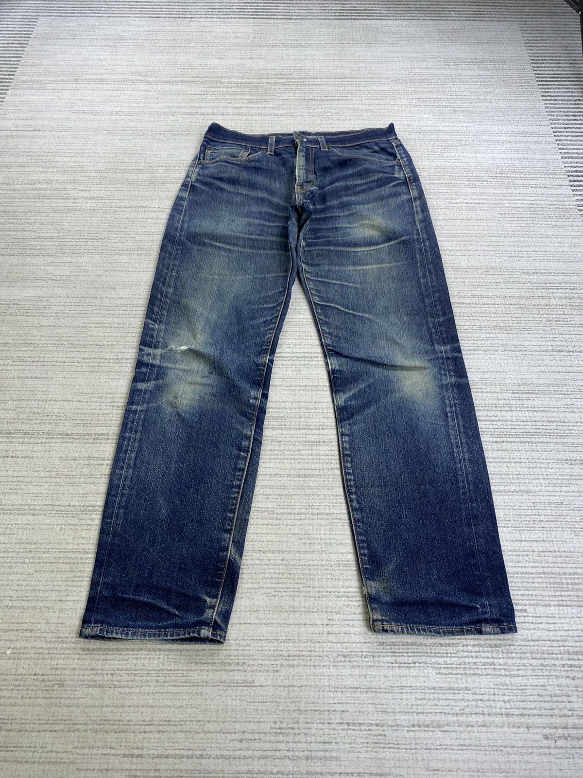 Levi's 🔥Vintage Levis 505 Distressed Denim Jeans Size US 32 / EU 48 - 1 Thumbnail