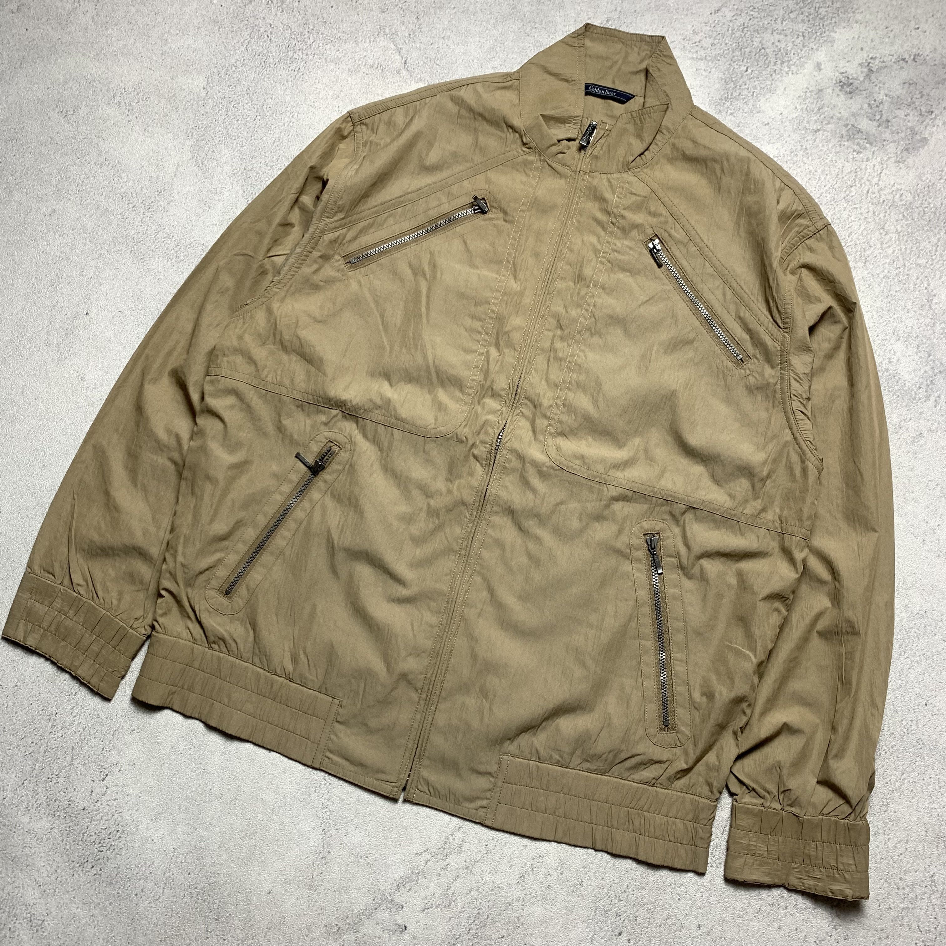 Japanese Brand Golden Bear Multi Zipper Tactical Pocket Jacket Tech Size US M / EU 48-50 / 2 - 2 Thumbnail