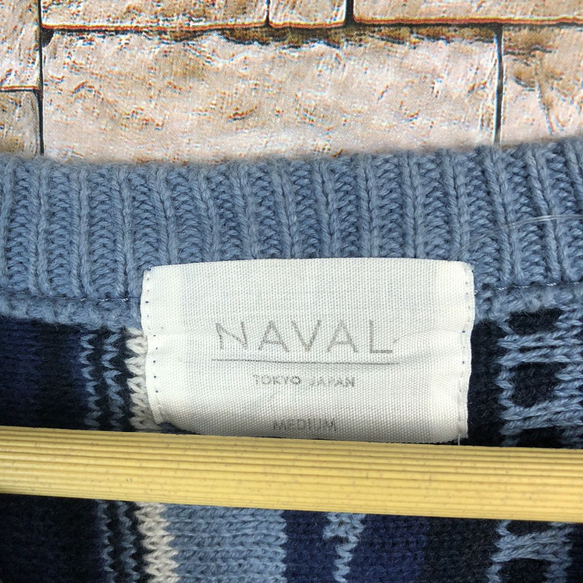 Vintage D Naval Tokyo japan Blue like coogi Knitwear #A375 Size US M / EU 48-50 / 2 - 10 Thumbnail