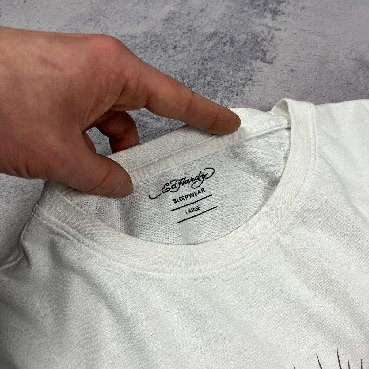 Ed Hardy Vintage Ed Hardy y2k Eagle big logo T Shirt 90’s Size US L / EU 52-54 / 3 - 7 Thumbnail