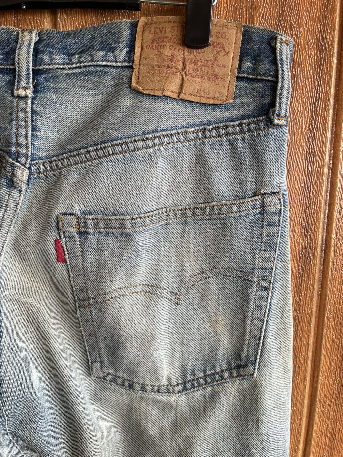 Levi's Vintage 80s🔥Levi’s 501🔥Rindem Hidden Rivets Selvedge Denim Size US 33 - 12 Thumbnail