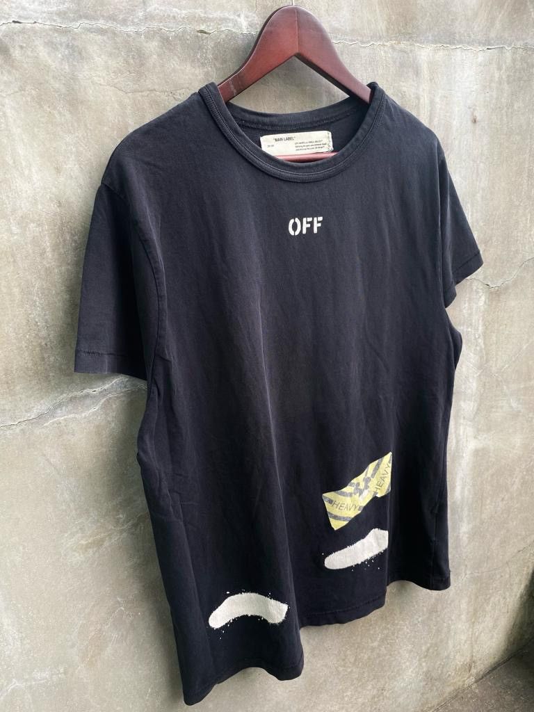 Off-White SS17 Mirror Spray Paint Tee Size US S / EU 44-46 / 1 - 7 Thumbnail