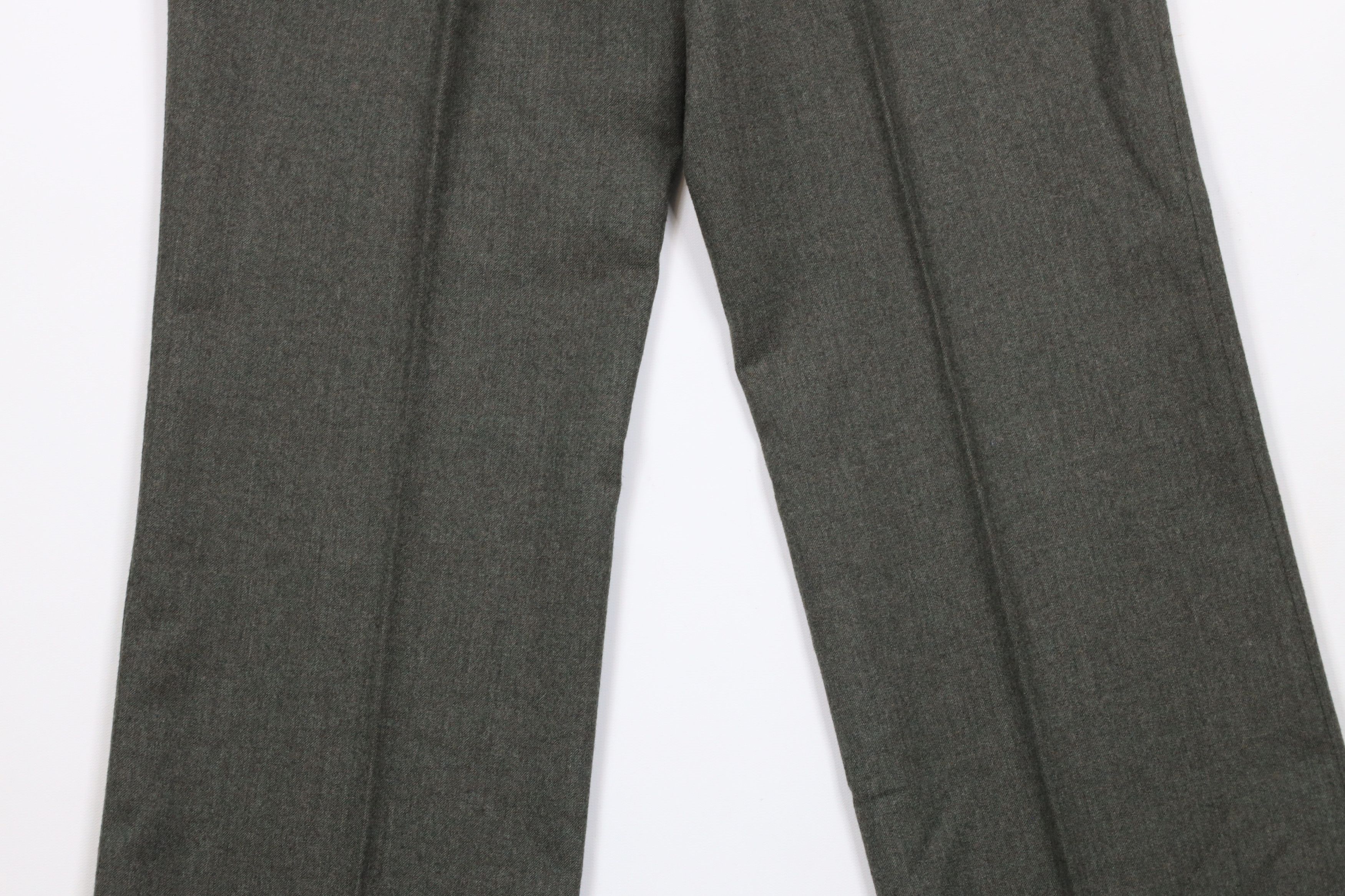 Vintage Vintage 60s Streetwear Wool Wide Leg Chino Pants Green USA Size US 30 / EU 46 - 13 Thumbnail