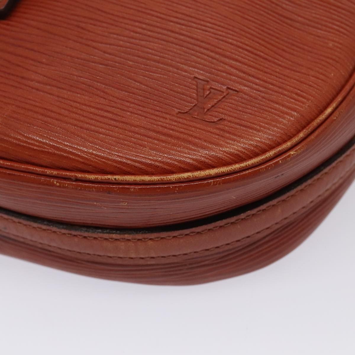 Louis Vuitton LOUIS VUITTON Epi Jeune Fillemm Shoulder Bag Brown M52153 Size ONE SIZE - 10 Thumbnail