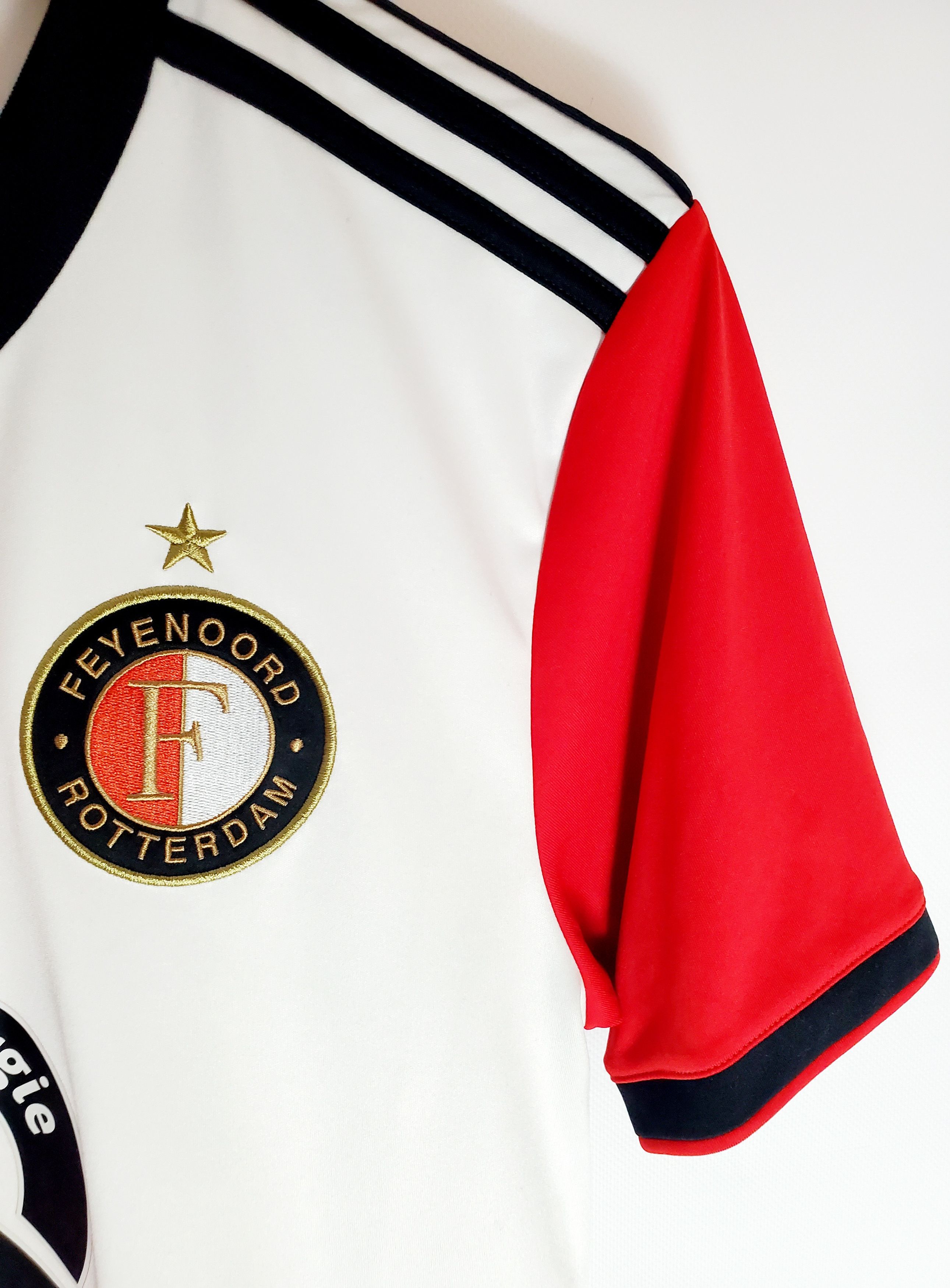 Adidas FEYENOORD ROTTERDAM 2018 2019 HOME SOCCER JERSEY S Size US S / EU 44-46 / 1 - 2 Thumbnail