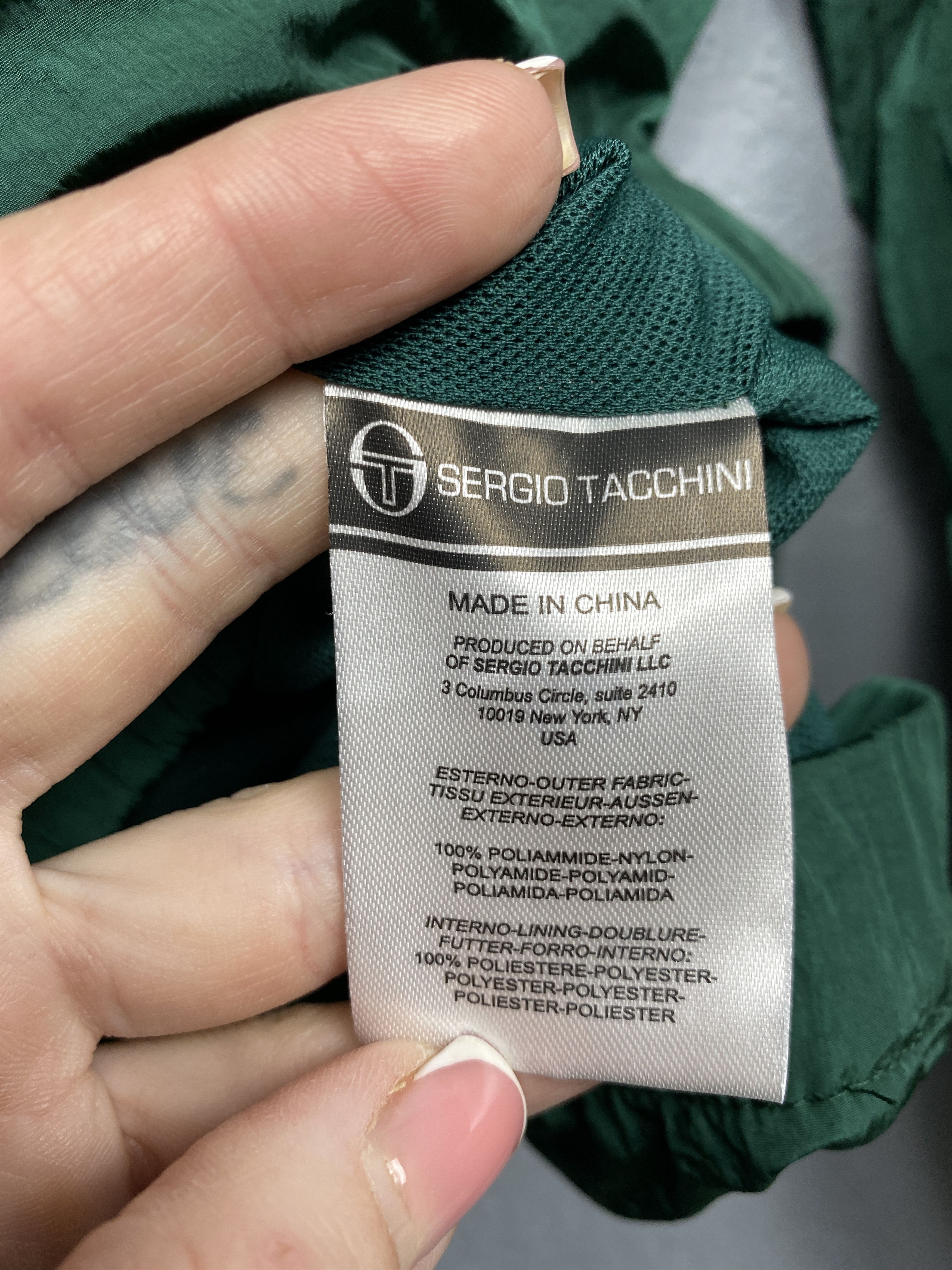 Sergio Tacchini Sergio Tacchini Vintage Mens Nylon Anorak Jacket Size US M / EU 48-50 / 2 - 5 Thumbnail
