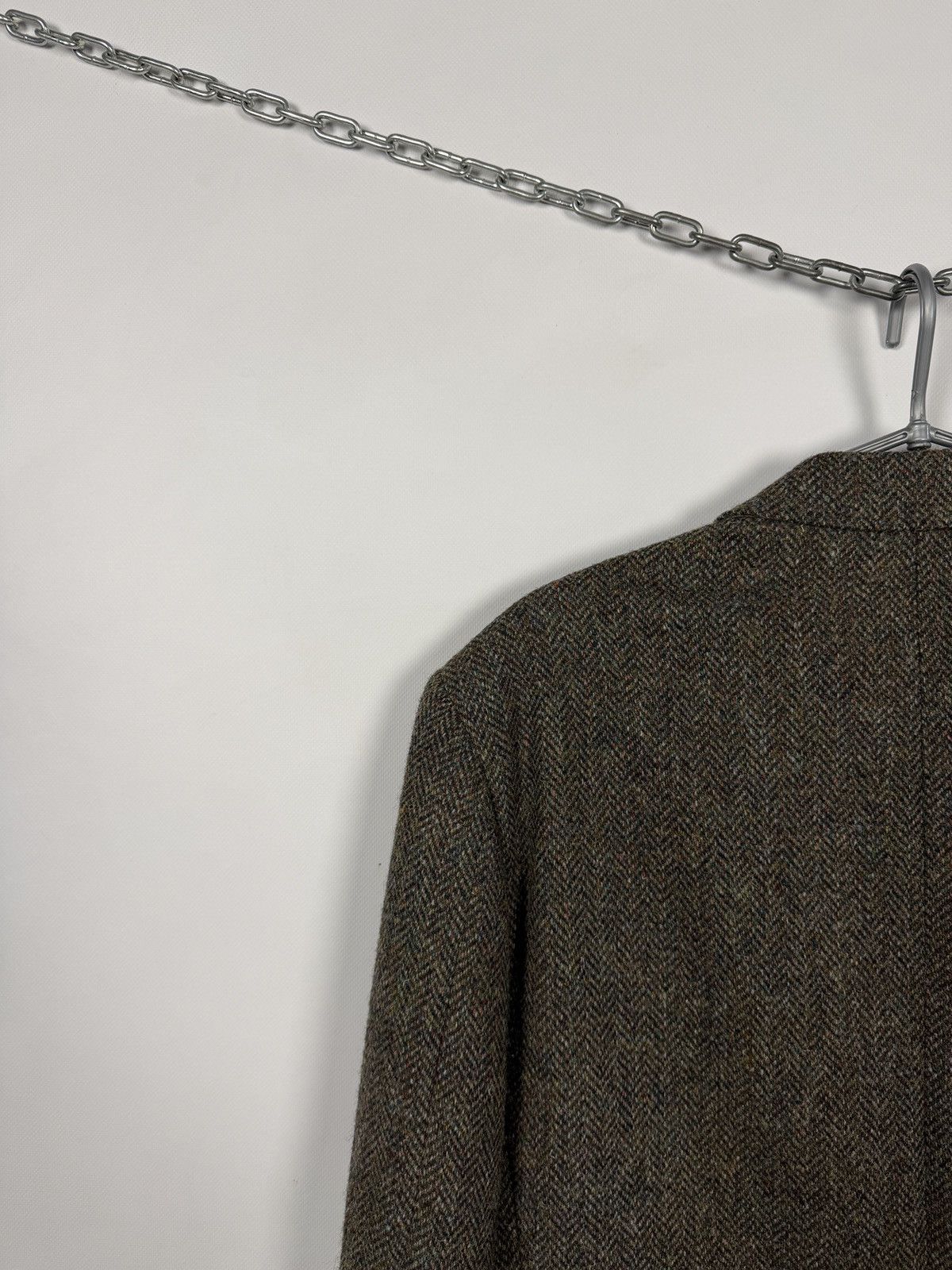 Harris Tweed Harris Tweed x Gurteen Menswear Wool Blazer Vintage Size 42R Size 42R - 13 Thumbnail