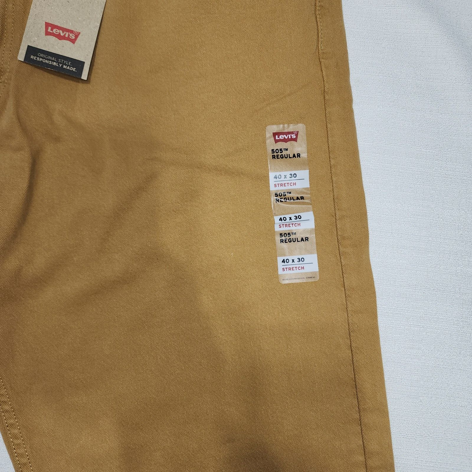 Levi's Levi's 505 Men's regular W40''x L30'' pants Size US 40 / EU 56 - 4 Thumbnail