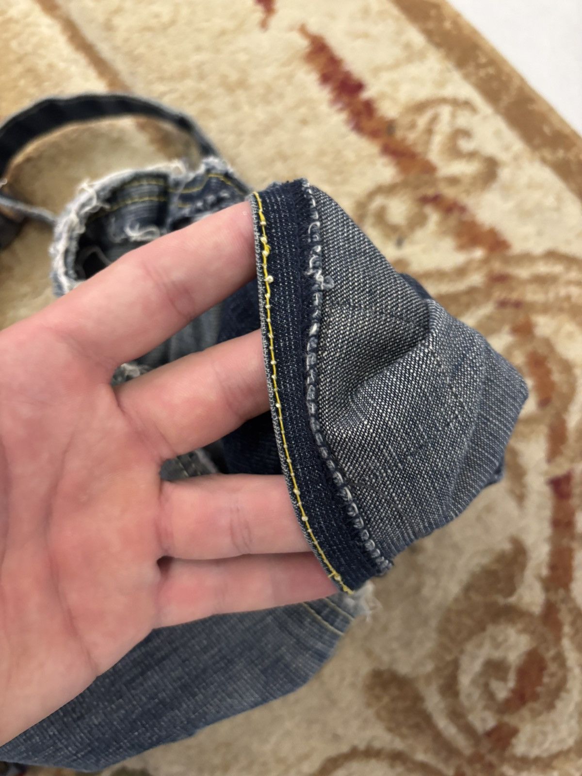 Evisu Rare EVISU Denim Shoulder Bag Vintage Y2K Japanese Size ONE SIZE - 15 Thumbnail