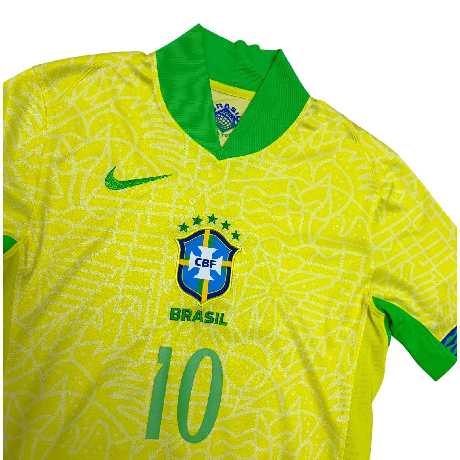 Nike NIKE BRAZIL Soccer Jersey RODRYGO Brasil Football Small Size US S / EU 44-46 / 1 - 3 Thumbnail