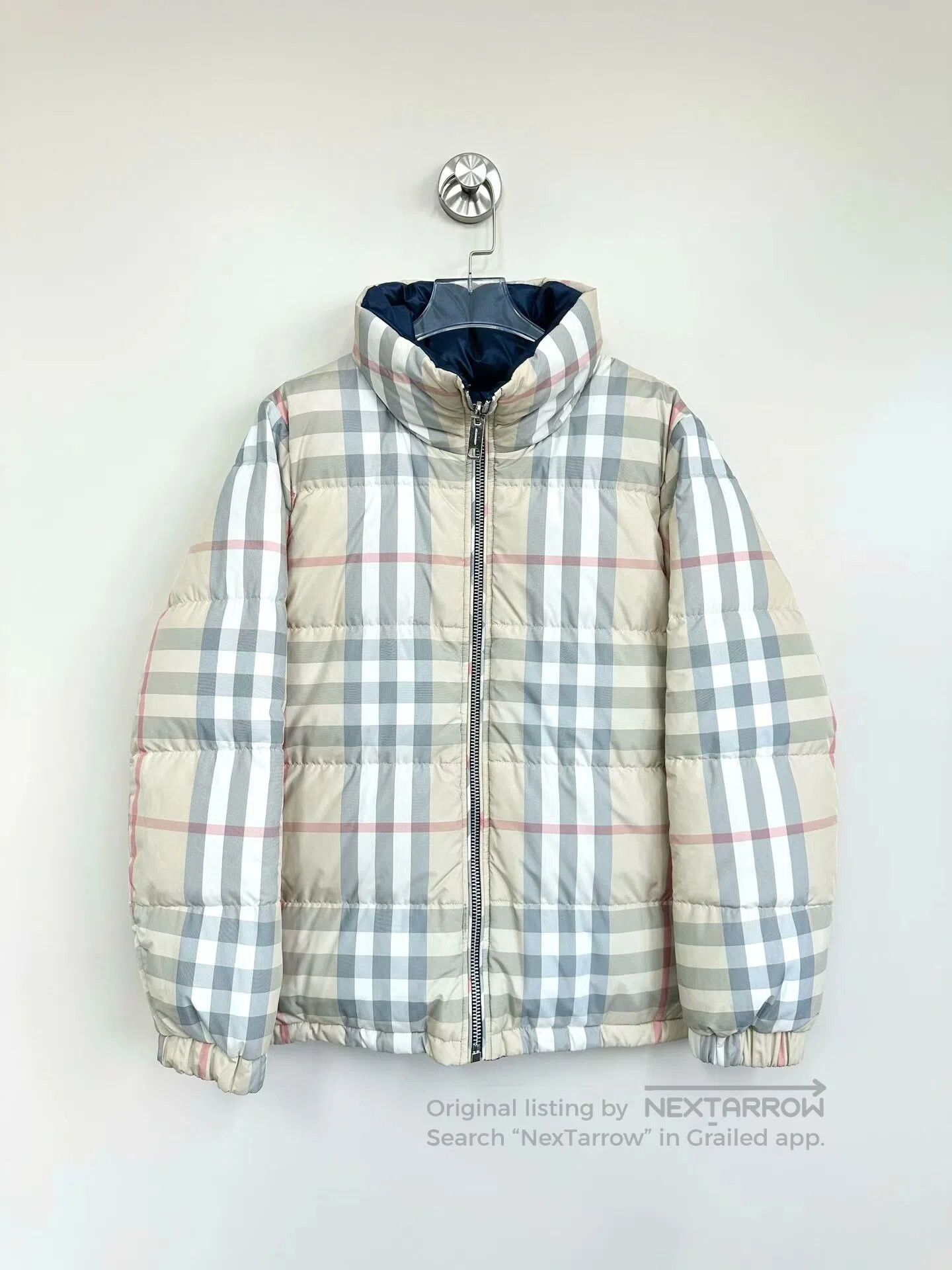 Burberry Burberry Classic Tartan Two-way Zipper Puffer Jacket| Size XS / US 0-2 / IT 36-38 - 1 Thumbnail
