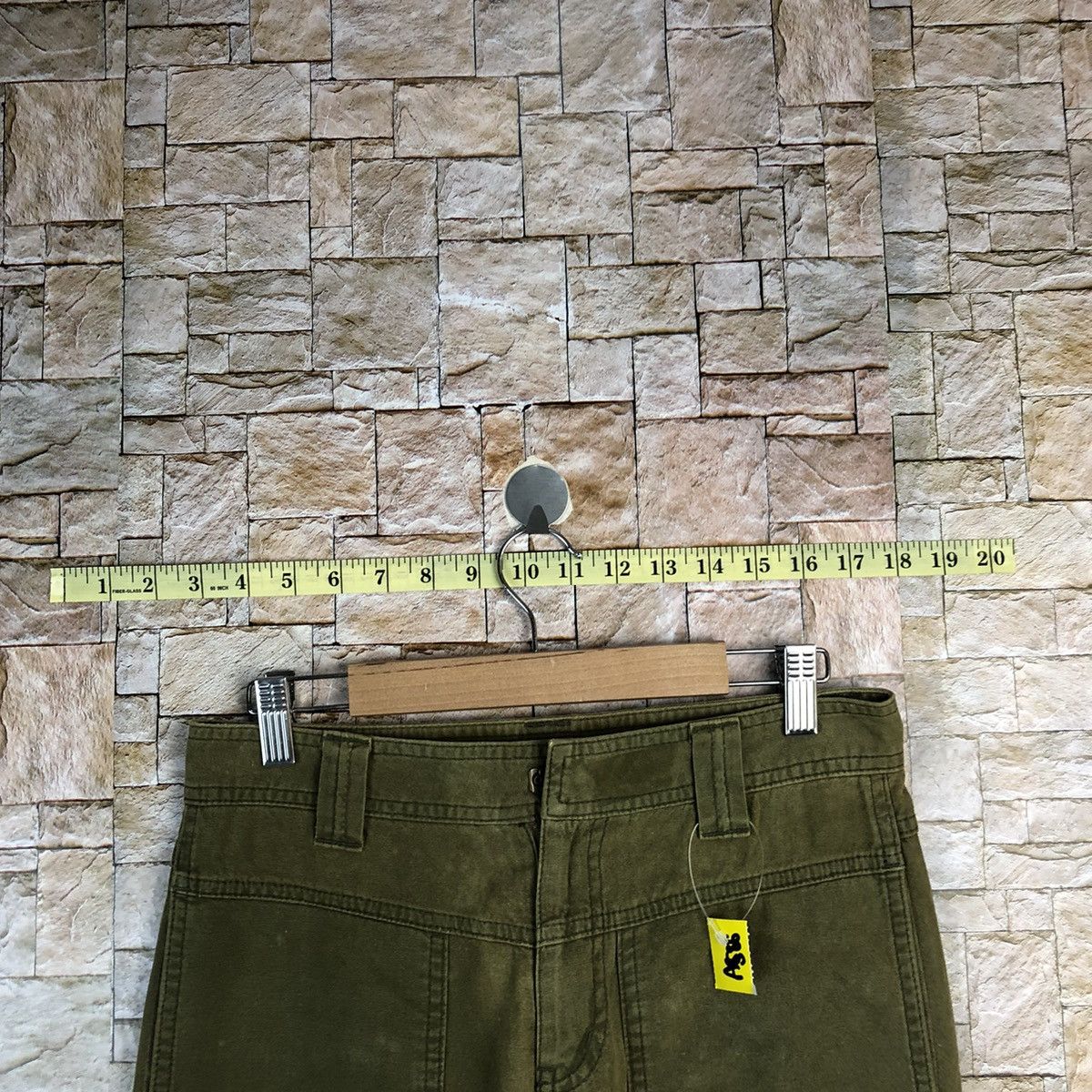 Japanese Brand Ouch Green utility tactical Cargo Multipocket Pants #A586 Size US 28 / EU 44 - 4 Thumbnail