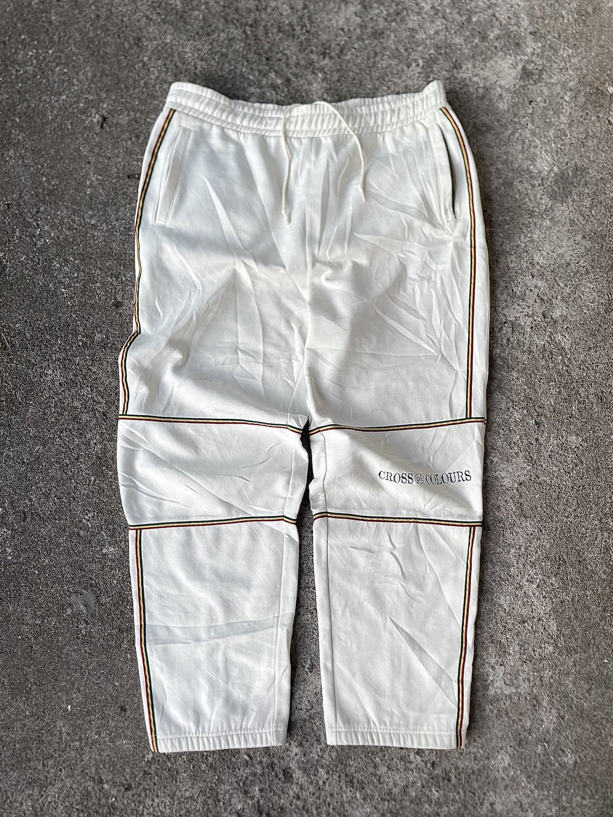 VINTAGE CROSS COLOURS TRACKPANTS HIP HOP