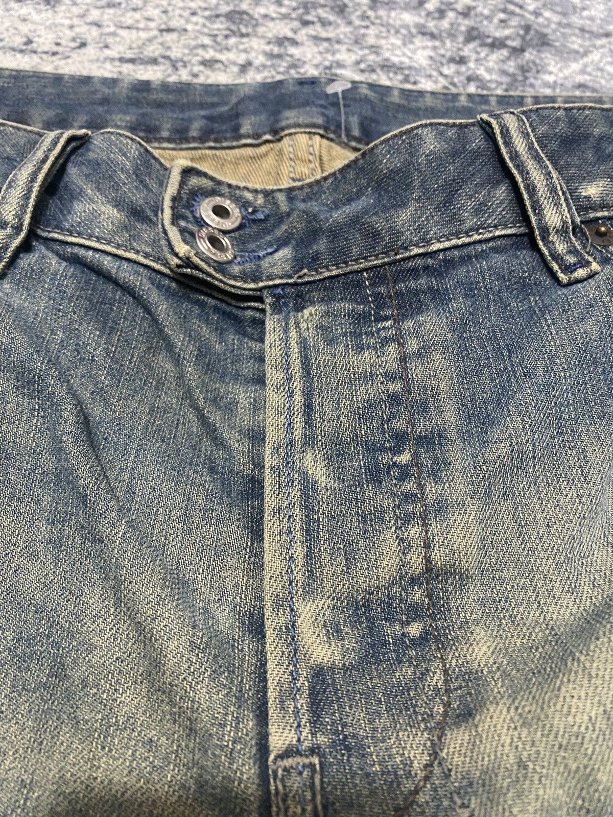 Diesel Vintage Diesel drip hype Washed denim jeans Size US 34 / EU 50 - 8 Thumbnail