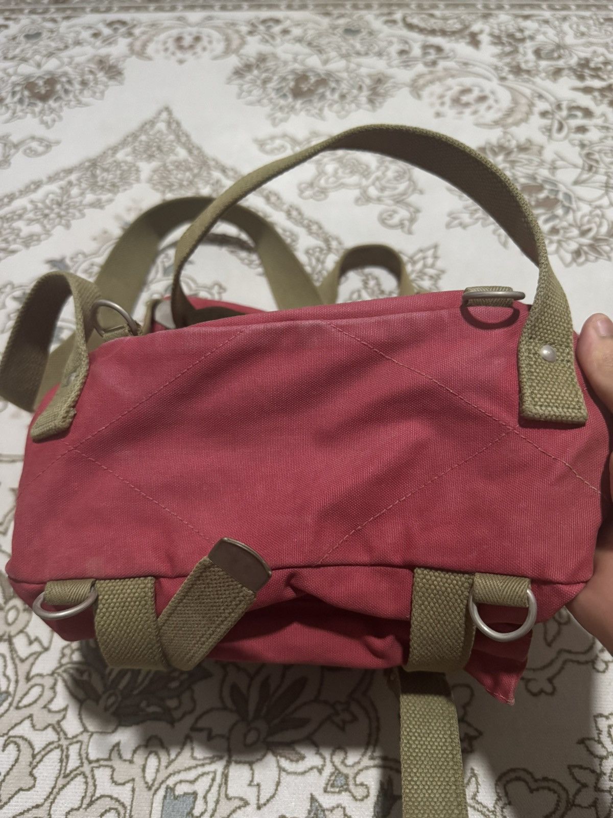 14th Addiction × Canvas × Ichizawa Shinzaburo Hanpu Vtg Shinzaburo Canvas Cotton Hemp Ichizawa Hanpu Backpack Size ONE SIZE - 6 Thumbnail