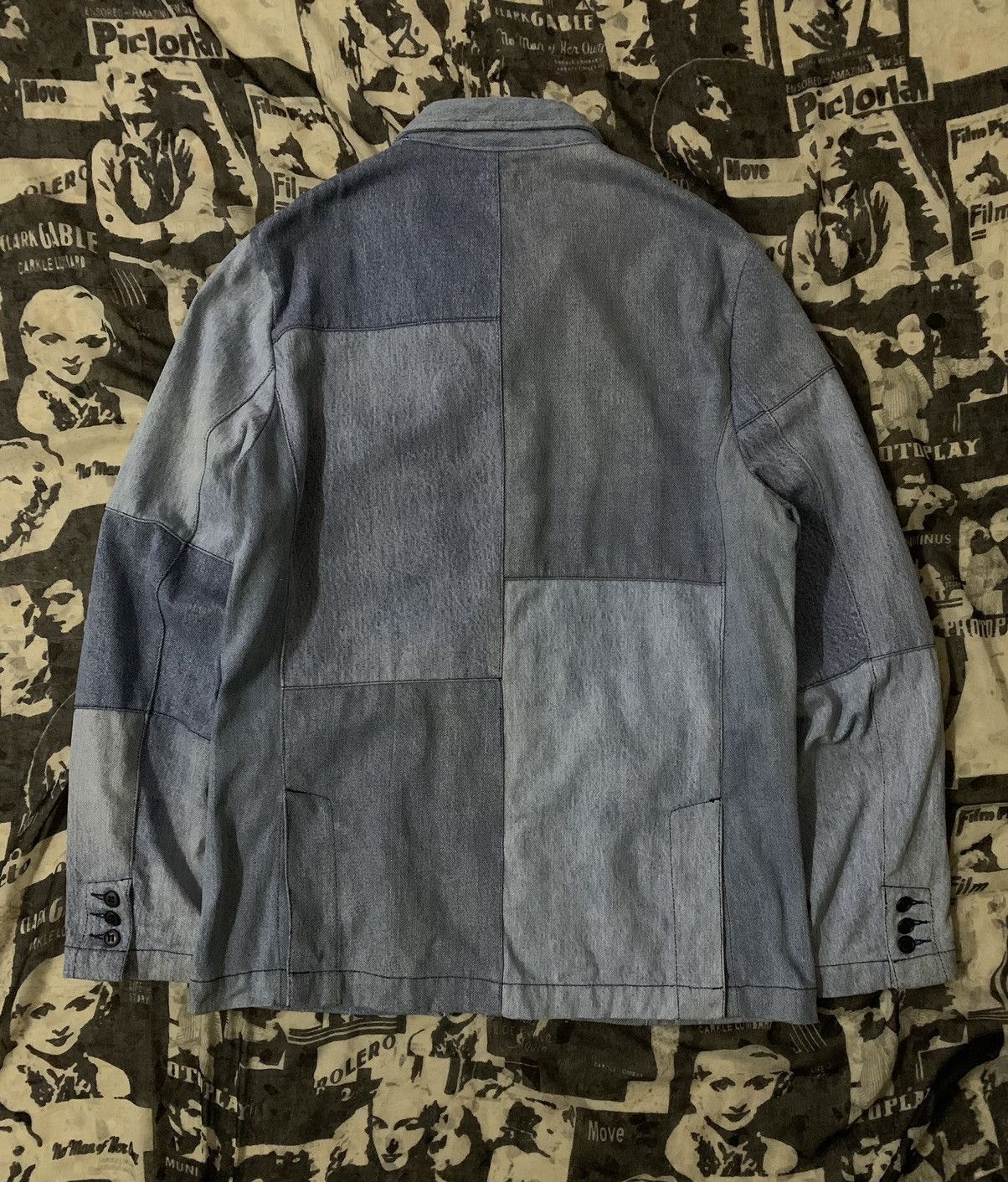 Vanquish 💥Avant Garde Vanquish Shibuya Patchwork Jacket Size US L / EU 52-54 / 3 - 4 Thumbnail