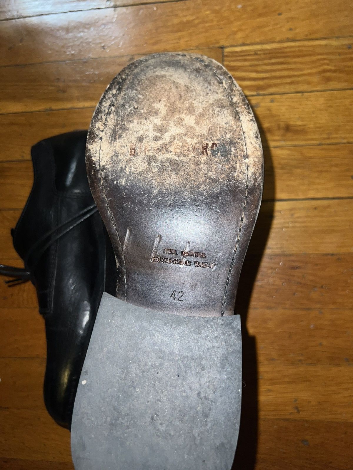 Dirk Bikkembergs Dirk Bikkembergs 90s Leather Derby Lace Through Heel Size US 9 / EU 42 - 6 Thumbnail