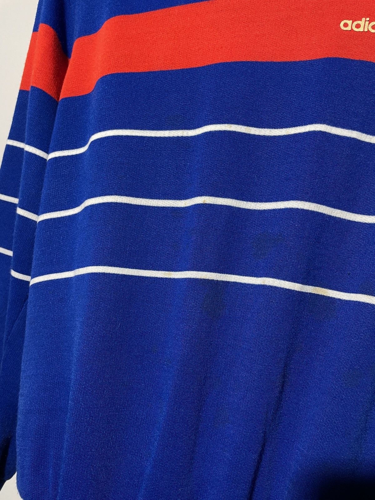 Adidas × Vintage 80s Adidas Ventex Made in France Vintage Sweatshirt Size US XS / EU 42 / 0 - 7 Thumbnail