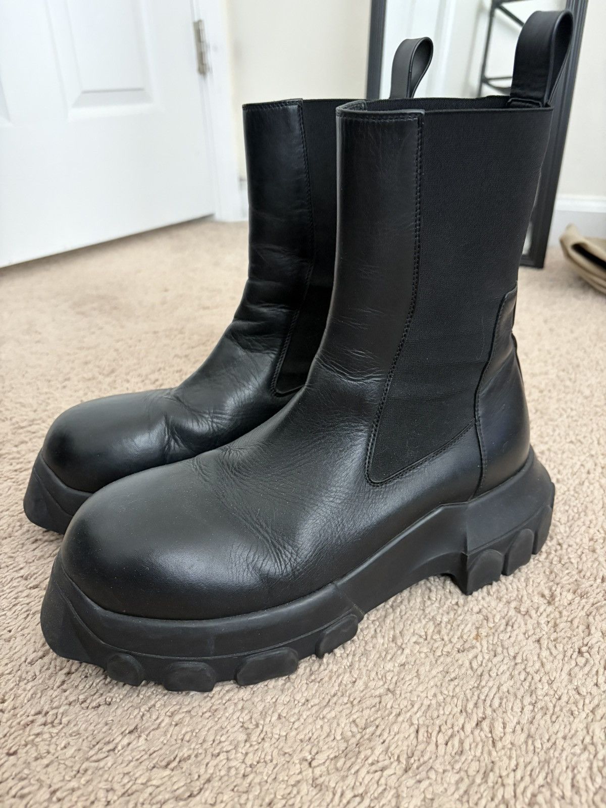 Rick Owens Rick Owens Beatle Bozo Tractor Boots Size US 8.5 / EU 41-42 - 1 Thumbnail