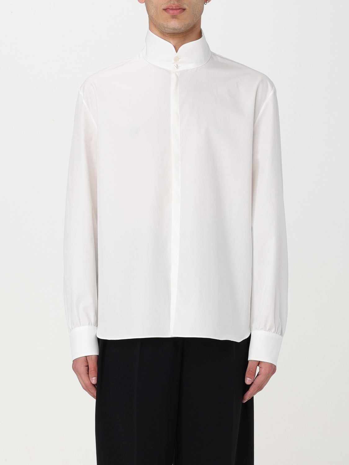 image of Saint Laurent Paris Saint Laurent Shirt Men White (Size XL)