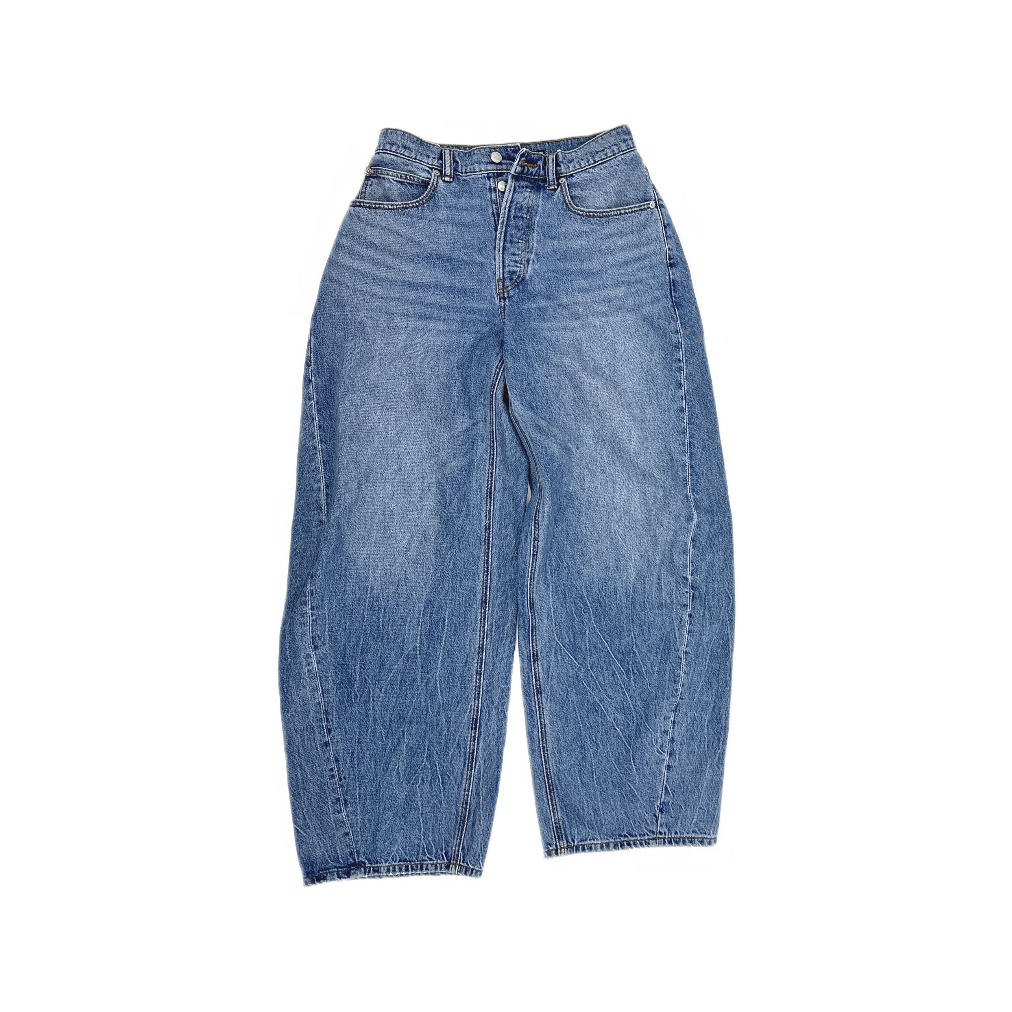 Alexander Wang Alexander Wang Rhinestone Logo Jeans Size 25 Size 25" / US 0 / IT 36 - 1 Thumbnail