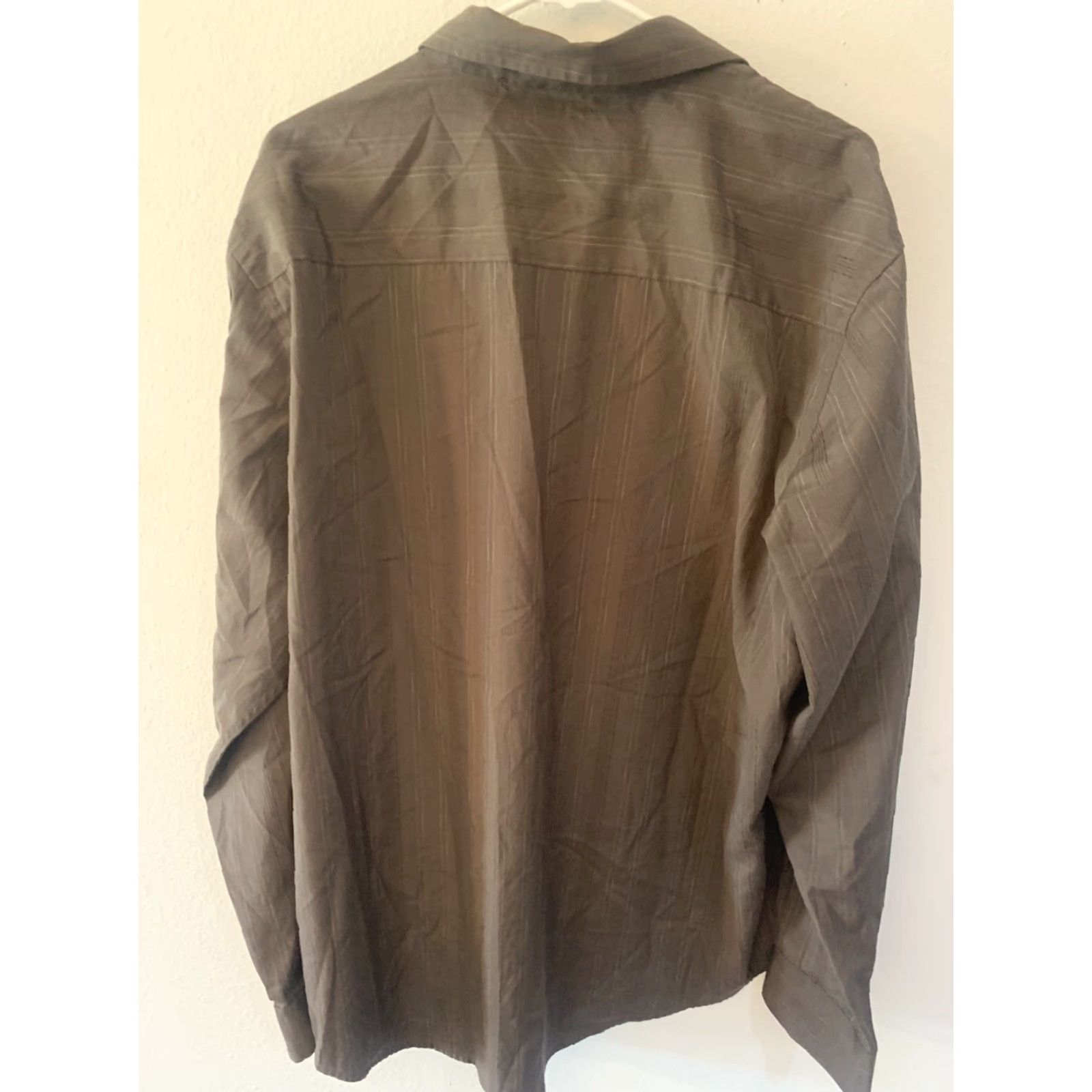 Vintage A[X]IST Men's Button-down LONG Sleeve Shirt XXL Brown Size US XXL / EU 58 / 5 - 3 Thumbnail
