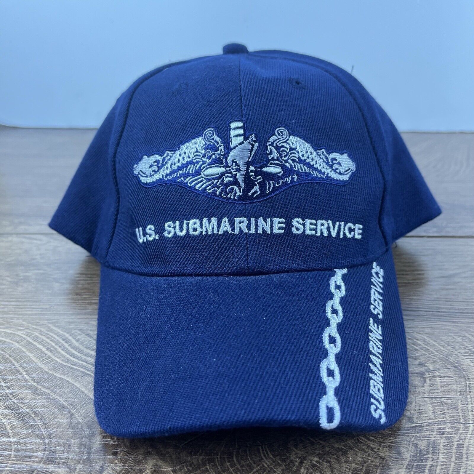 Other US Submarine Service Hat Adjustable Hat Blue US NAVY Hat Blu Size ONE SIZE - 1 Thumbnail